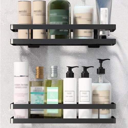 Bathroom Shelves Corner Shelf Shower Storage Rack Kitchen Holder Toilet Kitchen Organizer Bathroom Accessories