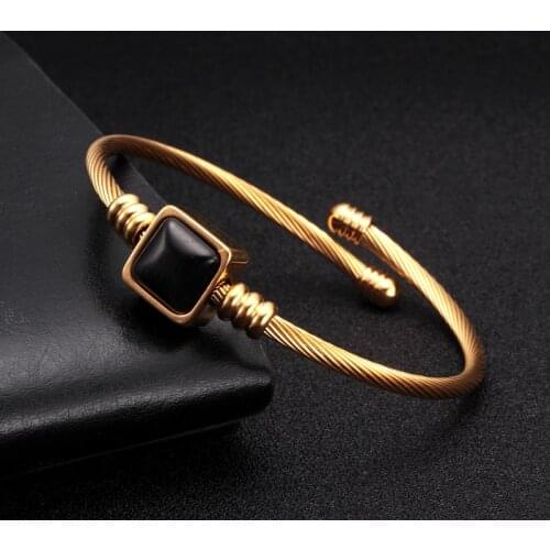 Luxury Palace Men Women Charm Crystal Bracelets Vintage Chain Link Braided Open Cuff Sporty Female Bracelets Bangles