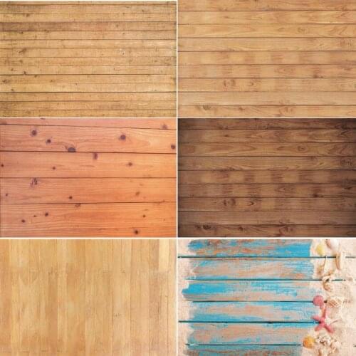 Vinyl Custom Photography Backdrops Prop Wooden Planks Theme Photography Background NY2FD-10
