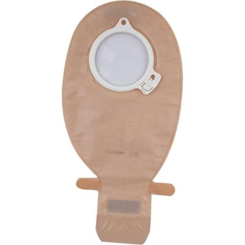 10386 Two-piece Enterostomy Bag 60mm Transparent Open Pocket ostomy bag 10 pcs