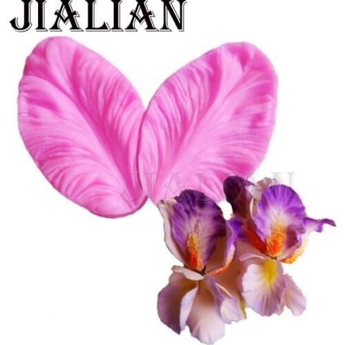 3D Flower cooking cake wedding decoration tools Silicone mold baking Fondant Sugar Craft Molds Leaves DIY Cake T0748