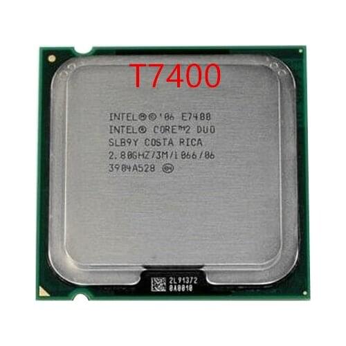 FREE SHIPPING E7400 CPU (SLB9Y, SLGQ8, SLGW3) 3M Cache, 2.80 GHz,1066 MHz