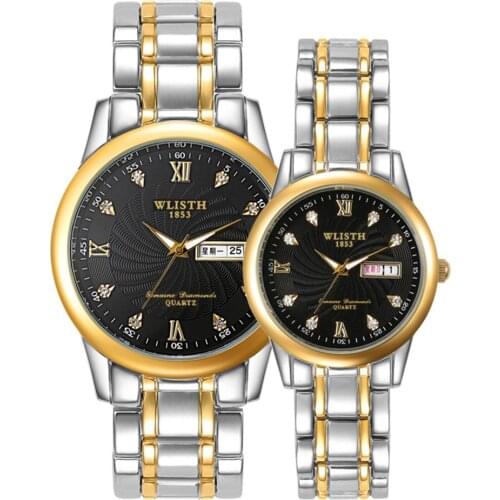 Classic Lovers Watch - Analog Quartz Watch for Men Women Business Wrist Watch Fancy Sport Watch for Men Chronograph Date Wear