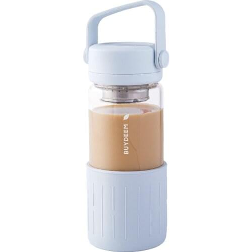 Tea and water separation tea cup glass cup water cup for men and women household portable filter handy cup capacity Beiding