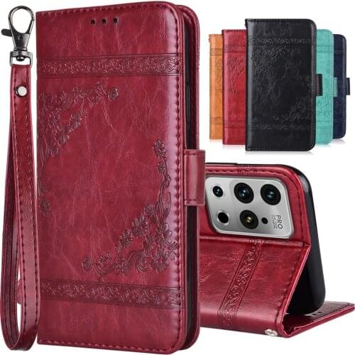 Flower Wallet Flip Leather Case for Meizu 18 17 16s V8 Pro 15 M8 Lite 16th Plus 16Xs 16T A5 M5 c M6 s Note 8 9 X8 Cover Shell