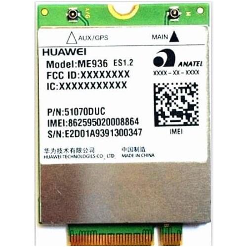 Wireless Adapter Card for HUAWEI ME936 4G LTE Modules WCDMA/HSDPA/HSUPA/HSPA+ GPRS/EDGE NGFF card for HP SPS:756993-005