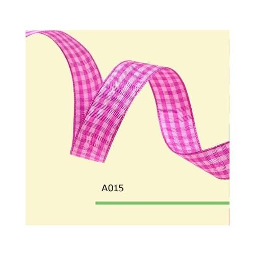 3/16" Inch 5mm checks ribbons