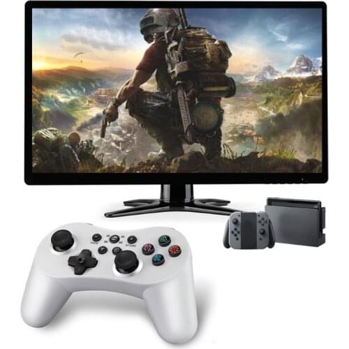 5 in 1 Bluetooth Controller Dual Motor Vibration Excellent Craftsmanship Well Durability for Switch PS3 PC 360 Android