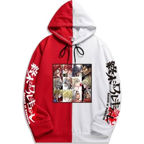 Anime Record Of Ragnarok Summer Fashion Hoodie Print Double Color Hoodies Pullover Sweatshirt Harajuku Thin Clothing Cosplay