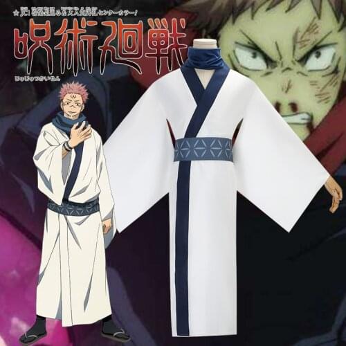 Men Sportsuit Kimono Jujutsu Kaisen YRyomen Sukuna Cosplay Costume Adult Woman Outfits Jacket Robe Halloween