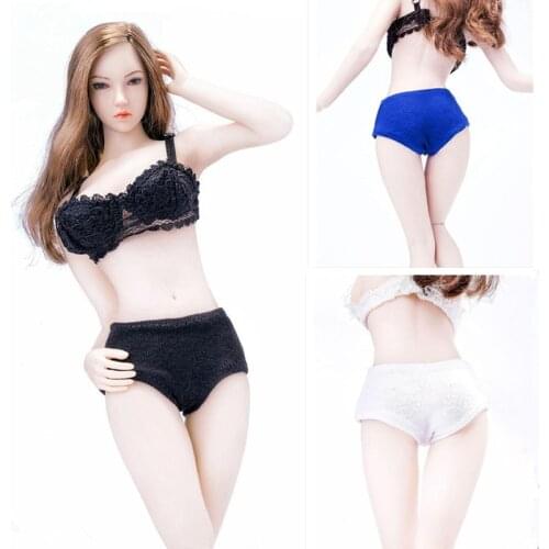 1/6 Scale Underwear SEXY Female underpants MM04 Womens bottoming panties safety pants model For 12'' Female Action Figures