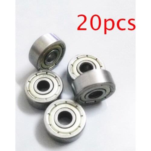 20 Pcs 3/4/5/6/7/8/9/10mm Bearing for DIY RC Car Model Robot Toys