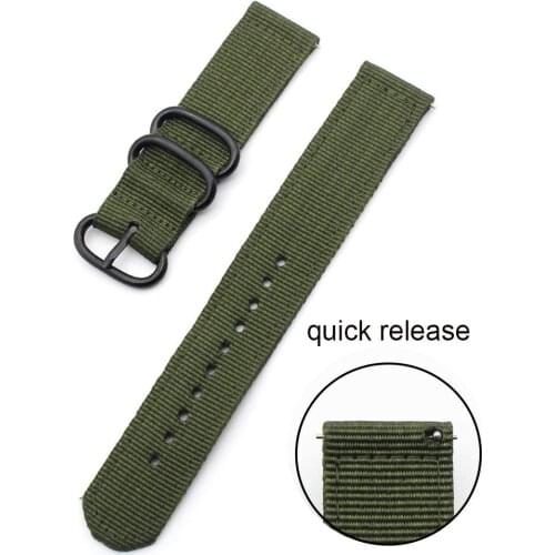 Woven Nylon Bands For Samsung Gear S3 Classic S2 20mm 22mm Galaxy Watch 42mm 46mm Bracelet Straps 18mm 24mm Universal Watchband