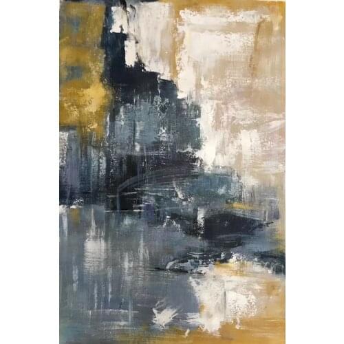 HandPainted Wall Art Oil Painting on Canvas Modern Abstract Canvas Oil Painting Wall Picture Painting for Living Room Decoration