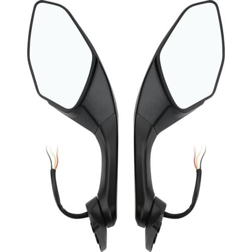 Motorcycle Rear View Mirror Waterproof Mirror Led Turn Signal Mirrors For YAMAHA R6 YZF 2017 2018 2019 2020 R1 2015 2016-2020