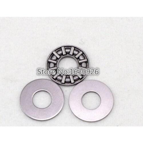 1) 10 x 24 x 2mm AXK1024 Thrust Needle Roller Bearing With Two Washers Each