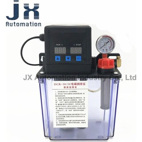 1L/1.8L Electric Pump Automatic Oil Pump Lathe Machine Tool Electromagnetic Lubrication Pump