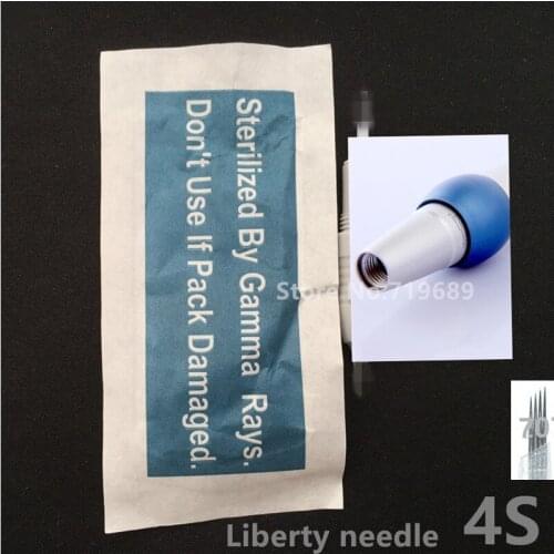 10pcs/box 4S high quality disposable needle cartridge liberty permanent for lip/eyebrow tattoo machine supply