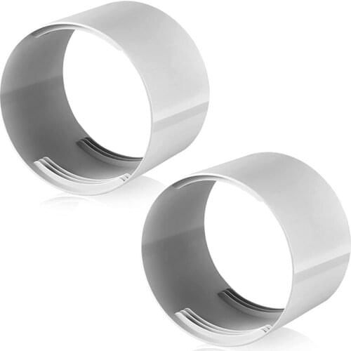 2 Pcs 5.9 Inch Exhaust Hose Connector And Extender Portable Air Conditioner Exhaust Hose Coupler Connector