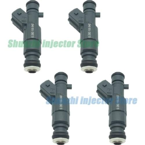 4pcs Fuel Injector Nozzle For PEUGEOT 106 306 CITROEN SAXO XSARA 1.6 OEM:0280155842