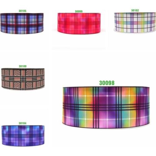 Free shipping 50 yard flower printed grosgrain ribbon 30098