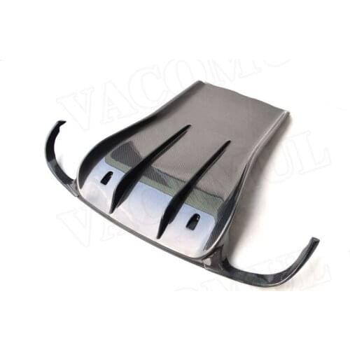 Carbon Fiber Rear Lip Spoiler Diffuser Fits for Porsche 911 VRS Style 991.1 991.2 Carrera 991 GT3 2012 2013 2014 2015 FRP Bumper