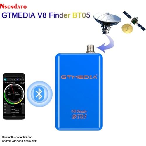 GTMEDIA Freesat V8 Finder BT05 1080P Satfinder DVB-S2 satellite finder For andriod IOS digital Bluetooth HD satellite Satfinder