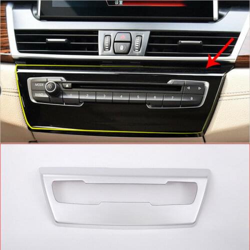 Chrome Center Console Panel Cover Trim for BMW 2 Series F45 F46 218i 2015-2017