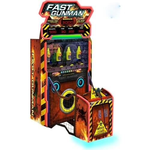 Best Price Indoor Shooting Gun Arcade Machine Fast Gunman Game Machine For Sale