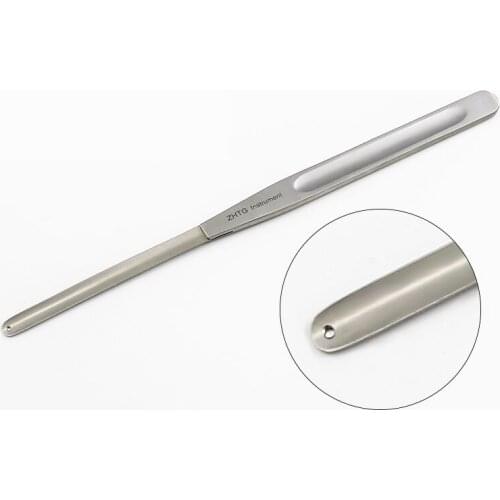 Beauty Plastic Surgery Tools Ultra-thin Nasal Guide Nasal Introducer Boutique Stainless Steel Holes Without Holes