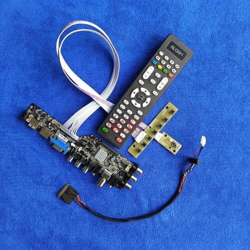 Digital Monitor drive card HDMI-compatible USB AV VGA DVB LED 1366*768 Kit 40Pin LVDS Fit CLAA133WA01/CLAA133WA01A/CLAA133WB01A