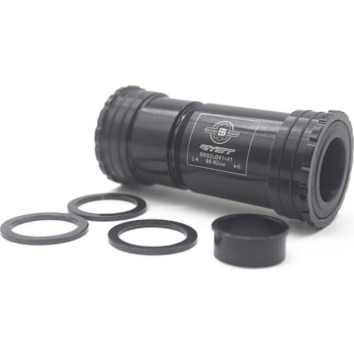 BB86 24mm CERAMIC BB92 BB90 Press Fit Bottom Brackets Thread lock for Road Bicycle Mountain bike 24 shaft Crankset chainset