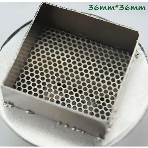 BGA nozzle welding tips 36MMX36MM BGA Desoldering Hot Air gun Nozzle for 850 soldering station and southbrige chips