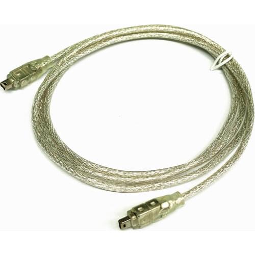 New 1.5m/5ft Firewire IEEE1394 4 Pin to 4 Pin Cable DV-OUT Camcorder