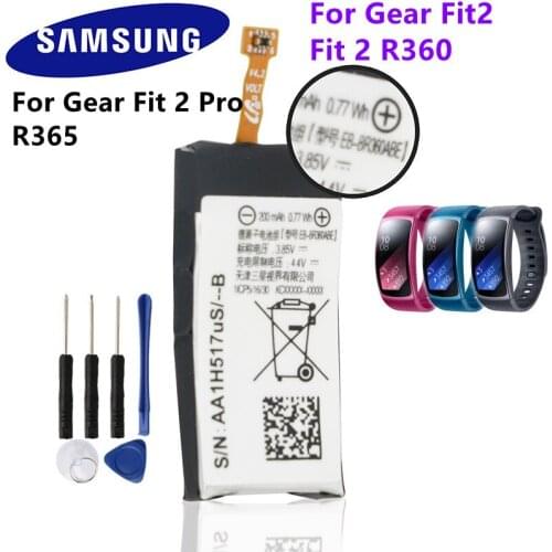 Original Replacement Battery For Samsung Gear Fit2 Fit 2 R360 EB-BR360ABE 200mAh