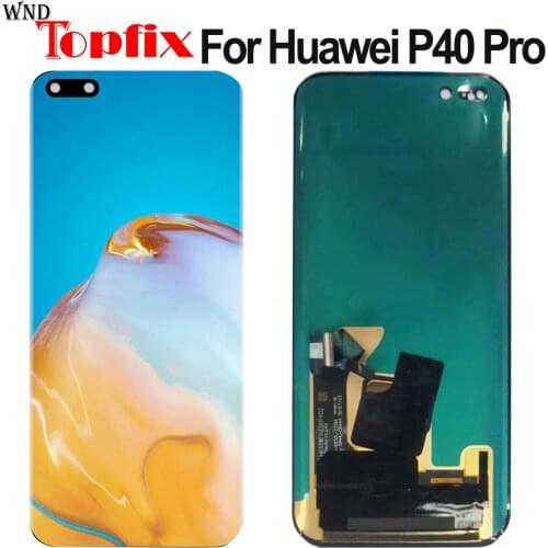 6.58'' Original For Huawei P40 Pro LCD display Touch Screen Digitizer Replacement Parts for Huawei P40 Pro Display ELS-AN00 lcd