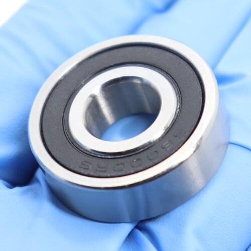 Bearings S6000RS ( 1 PC ) 10*26*8mm Bicycle Hub Wheel Hybrid 440C Stainless Steel Rings With Si3N4 Ceramic Balls Bearing S6000