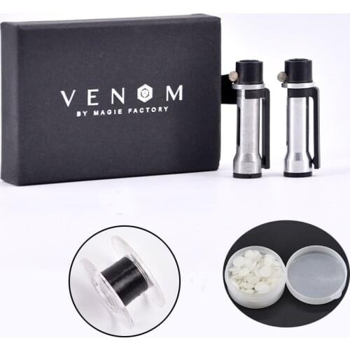 Venom Project Scroll Invisible Thread set Magic Tricks Mini Floating Device Tool Magia Magician Close Up Street Illusion Gimmick