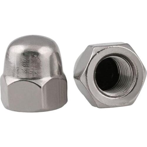 Fine Thread Hex Acorn Nut 304 Stainless Steel Hexagon Cap Cover Nut Dome Nut M8 M10 M12 M14 M16 M20