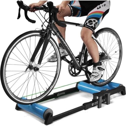 Bike Rollers Indoor Exercise Bicycle Roller Trainer Stand Aluminum MTB Road Bicycle Home Cycling Training For 24-29 MTB Bike