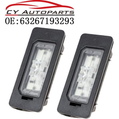 YAOPEI Fit For BMW 1 3 5 Series E88 E82 E90 E91 LED License Plate Light LH=RH 63267193293