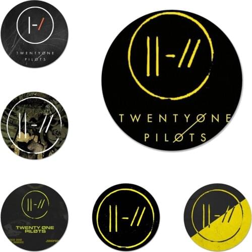 Twenty One Pilots Icons Pins Badge Decoration Brooches Metal Badges For Clothes Backpack Decoration