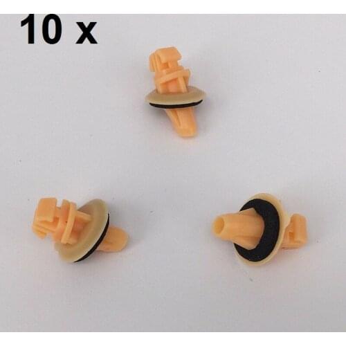 10Wheel Arch Lower Side Moulding Clips For Toyota Land Cruiser Prado 75394-60030