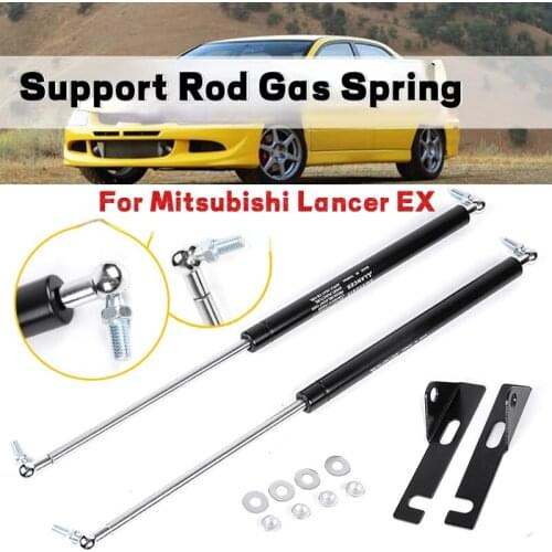 2X Auto Front Engine Cover Hood Shock Lift Struts Bar Support Arm Gas Spring For Mitsubishi Lancer EX 2010 2011 2012 2013 2014
