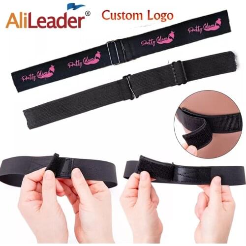 Alileader Adjustable Black Nylon Highest Elastic Bands For Wigs Making Wig Caps Hair Net Lace Net Sewing Rubber Wig Making Tools