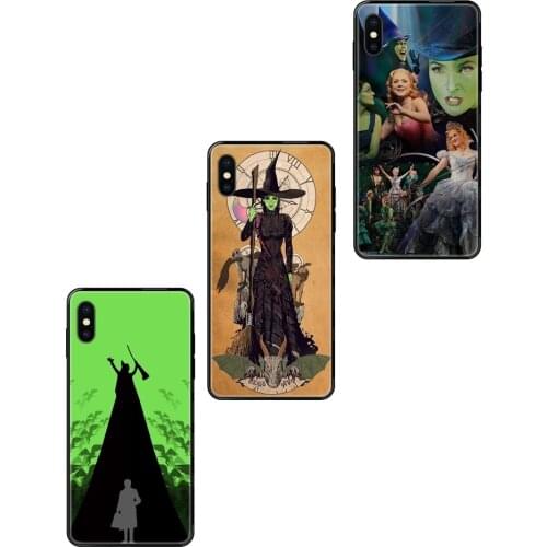 Broadway Musical Wicked Lyrics Black Soft TPU Phone Cover Going Cheap For Galaxy Note 4 8 9 10 20 Plus Pro J6 J7 J8 M30s M80s