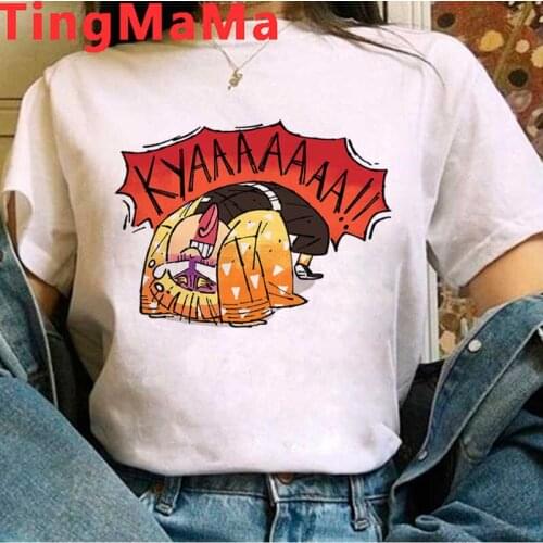 Demon Slayer Kimetsu No Yaiba Tanjirou Kamado summer top men plus size aesthetic vintage tumblr t-shirt harajuku kawaii