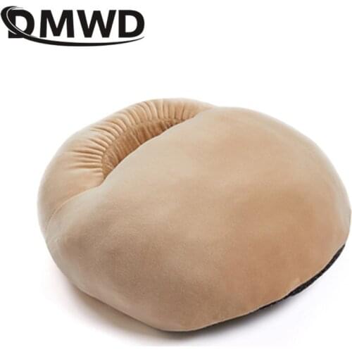 DMWD Electric Foot warmer Portable Thermostat Heating slipper shoes USB Removable heating sheet keep warm for winter Dormitory