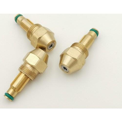 Waste Oil Burner Nozzle Diesel Heavy Oil Injection Air Atomizing Nozzle Boiler Combustion Parts Brass Fuel Injector