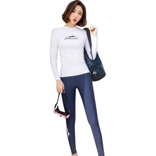 Sbart 2020 Rash Guard UPF 50 UV Sun Protection Women Lycra Full Body set Diving Suit Lycra Breathable Sports Dive Skins Swimsuit